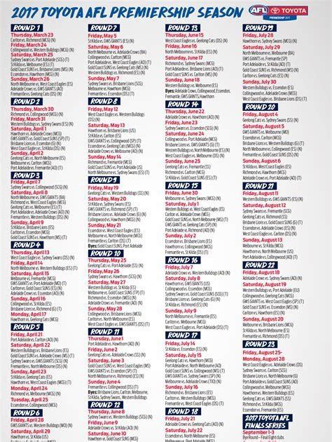 afl fixtures and results|afl 2022 fixture.